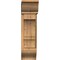 Ekena Millwork Balboa Traditional Smooth Bracket w/ Offset Brace, Western Red Cedar, 7 1/2"W x 20"D x 28"H BKT0806X20X28BOA01SWR - alternate 3